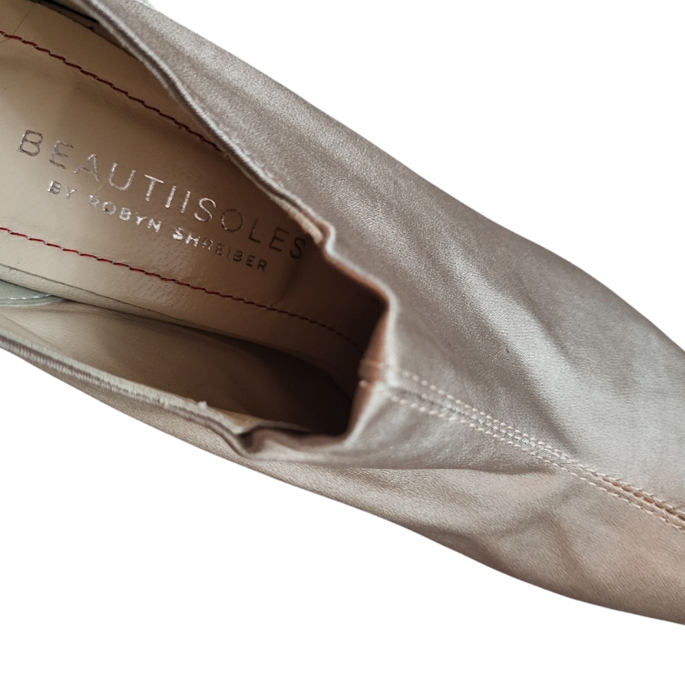BEUTIISOLES Neutrals Madison Beige Heels - Picture 5 of 9